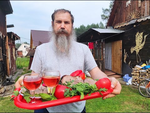 Видео: КОПЧЁНОЕ МЯСО.Язык горячего копчения.