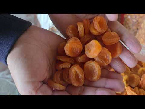 Видео: Бозори фуруши зардолуи хушк дар вилояти Суғд.