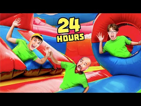 Видео: 24 Часа Ночью на Детской Площадке!