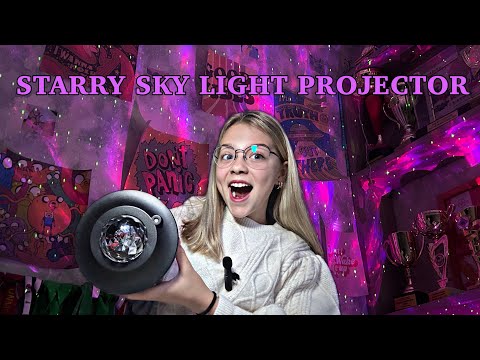 Видео: STARRY SKY LIGHT PROJECTOR! Обзор На Ночник ЗВЕЗДНОЕ НЕБО💫 / VALERUSIK