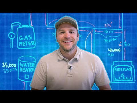 Видео: Как определить размер газопроводов