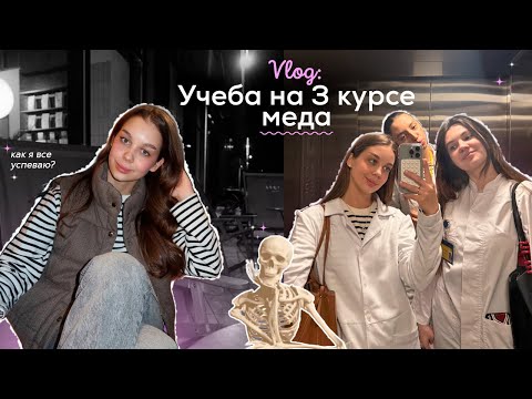 Видео: VLOG: УЧЕБА В МЕДЕ НА 3 КУРСЕ |  КАК ПРОХОДЯТ ПАРЫ???
