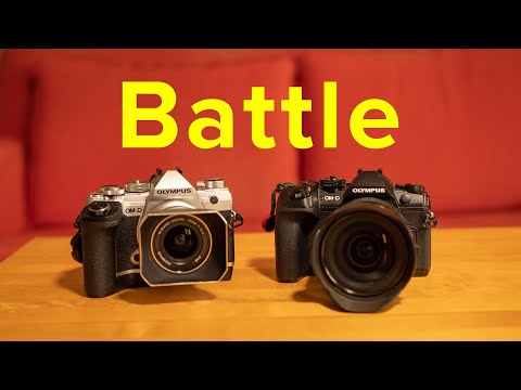 Видео: Olympus E-M5 MKIII против E-M1 MKII — битва