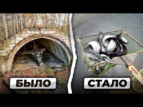 Видео: Строим в Бывших Ангарах Рыбную Ферму на 200 ТОНН ФОРЕЛИ! Большой Обзор на РЫБНУЮ ФЕРМУ УЗВ