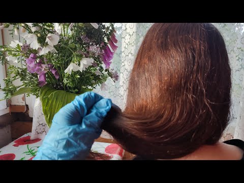 Видео: АСМР ✨ Трихолог очень внимательно осмотрит Ваши волосы ✨ Ролевая игра ✨