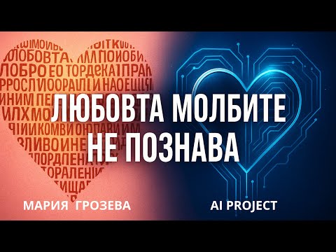 Видео: ❤️Любовта молбите не познава🙏 - нова българска песен с AI