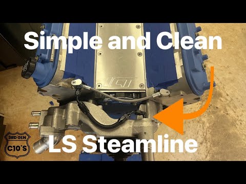 Видео: 5.3 LS простая и чистая паропроводка.