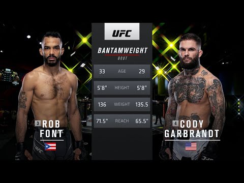 Видео: Роб Фонт vs Коди Гарбрандт: Вспоминаем бой