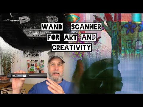 Видео: Портативный сканер-палочка для искусства и творчества