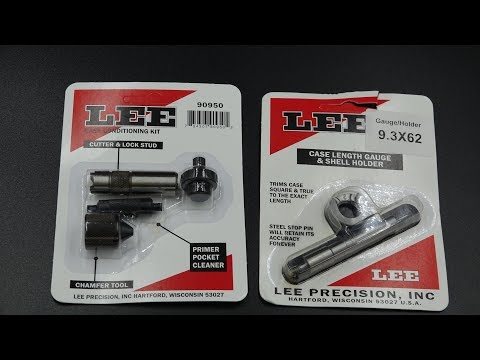 Видео: Инструмент для подрезки гильз, для чистки Lee Case Condition Kit