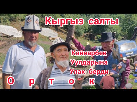 Видео: Кайнарбек уулдарына улак берди