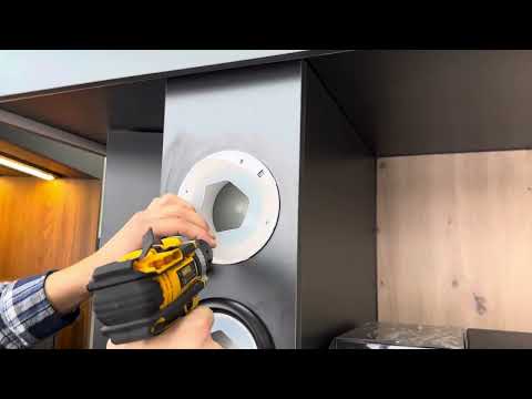 Видео: Установка диспенсера для стаканов объемом 350 мл.