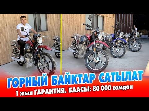 Видео: ТООГО да ТҮЗГӨ да жүрүүчү МОТОЦИКЛДЕР келди ~ Баалары АРЗАН. 1 жыл кепилдиги бар