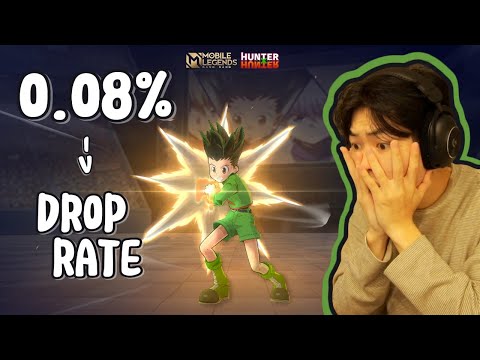 Видео: Дэндүү азтай ЭЭНЭЭ. Унах магадлал "0.08%" скин унагав. Hunter X Hunter GON. #hunterxhunter #mlbb