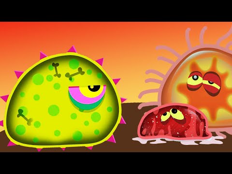 Видео: ЛИЗУН ГЛАЗАСТИК съел все вокруг ЧАСТЬ#7 игра Mutant Blobs Attack на канале Мистер Игрушкин
