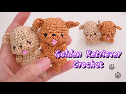 Видео: Как вязать крючком | Собака амигуруми без шитья | Шаг за шагом