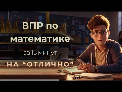 Видео: Нужно всего 15 минут, чтобы решить ВПР по математике на отлично