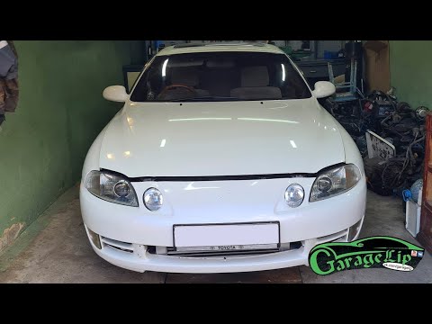 Видео: Toyota Soarer - Снова течет масло....