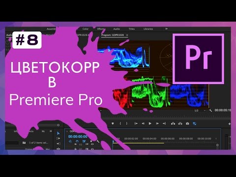 Видео: Цветокоррекция видео в Adobe Premiere Pro #8