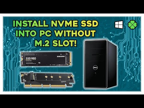 Видео: Как установить твердотельный накопитель NVMe в любой компьютер без слота M.2
