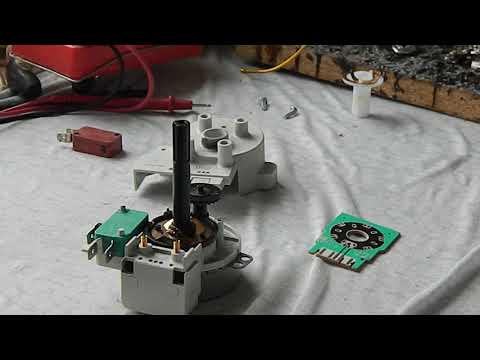 Видео: Ремонт командоаппарата стиральной машины Candy ACS 840