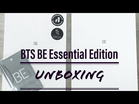 Видео: ♡ Распаковка альбома BTS BE Essential Edition // BTS BE Essential Edition Unboxing ♡