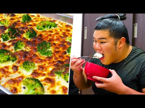 Видео: Горячий Гратен с Плавленым Сыром🧀🔥 Тает во Рту Рикиши😋