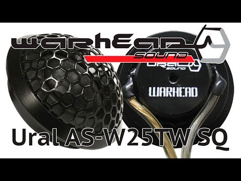 Видео: Обзор твитеров Ural AS W25TW SQ