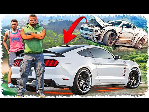 Видео: Джонни бұзылған мустангын жөндеді (GTA V)