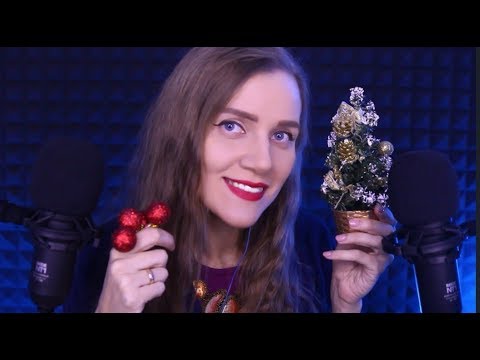 Видео: АСМР 🎄 шёпот и триггеры
