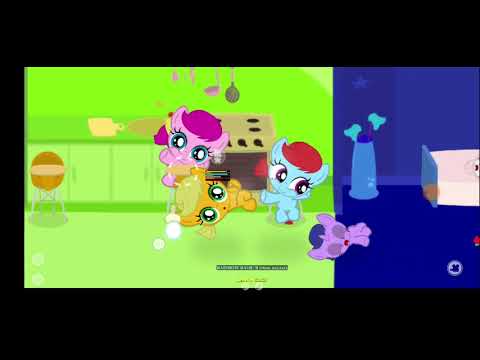 Видео: играю в home pony создала слишком много пони!