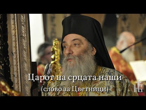Видео: Епископ Партениј - Царот на срцата наши (слово за Цветници)