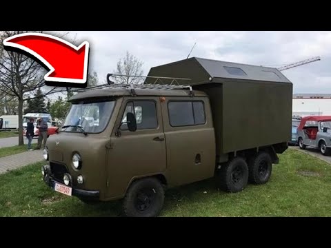 Видео: Редкие и необычные УАЗы о которых вы не знали. №6