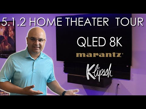 Видео: 🎬 5.1.2 Экскурсия по домашнему кинотеатру!