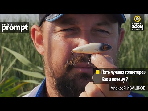 Видео: Пять лучших топвотеров. Как и почему?  Алексей Ивашков. Anglers Prompt