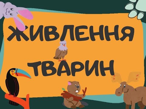 Видео: ЖИВЛЕННЯ ТВАРИН (Інфасотка)