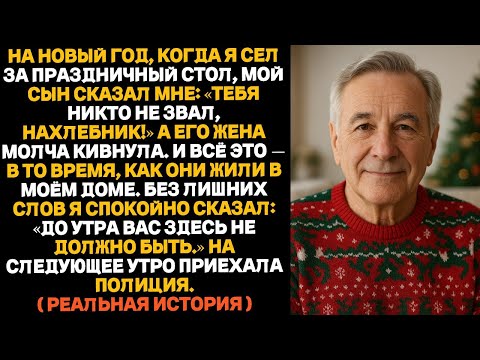 Видео: В новогодний день мой сын назвал меня нахлебником и запретил садиться за стол. Тогда я…