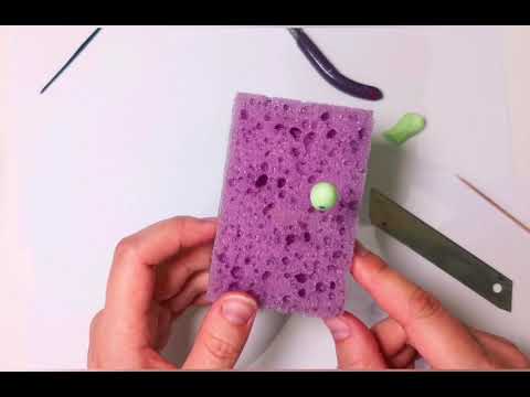 Видео: Реалистичный крыжовник с косточками из полимерной глины. DIY