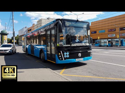Видео: 451 маршрут автобуса. 21.08.2023 год. Москва.