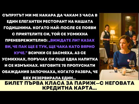 Видео: Той Ме Унижи На Годишнината Ни — Затова Полетях Първа Класа За Париж С Картата Му!
