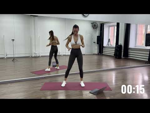 Видео: Тренировка full body 10 минут на все тело без инвентаря / жиросжигающая тренировка  10.11