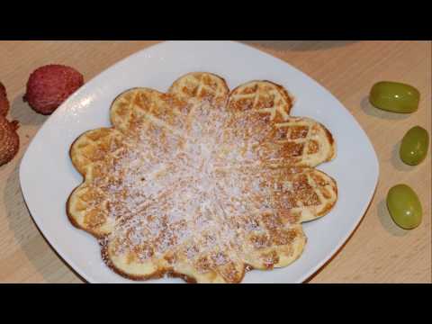 Видео: нежные вафли/термомикс/Buttermilchwaffeln TM5