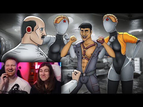 Видео: ATOMIC HEART ВЕСЬ СЮЖЕТ | РЕАКЦИЯ на Каргаса