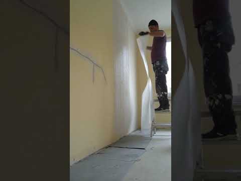 Видео: Шпакловка с Гласфазерен Воал.