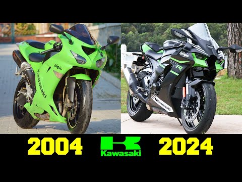 Видео: Kawasaki Ninja ZX-10R (2004-2024) - История Чемпиона Мира  по СуперБайку !