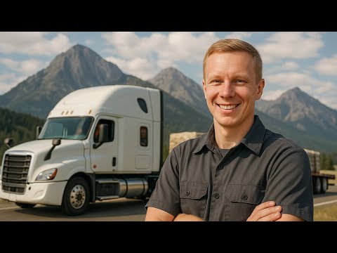Видео: РАБОТА или ОТДЫХ? 🚛 Жизнь ДАЛЬНОБОЙЩИКА в горах США