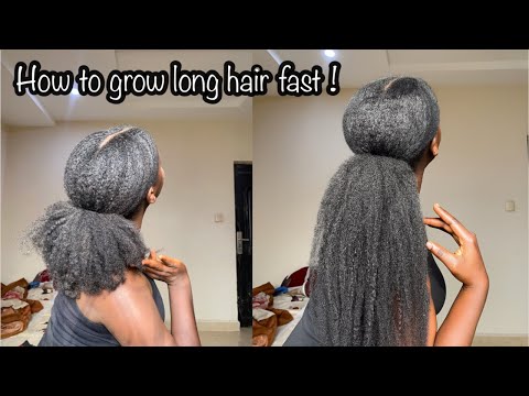 Видео: КАК БЫСТРО ОТРАСТИТЬ ВОЛОСЫ!! БЫСТРО ОТРАСТИТЕ ДЛИННЫЕ ВОЛОСЫ.