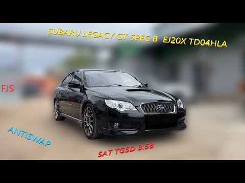 Видео: Обзор Subaru Legacy B4  bl5 ej20x  spec b + 5at  tg5d 2008 год