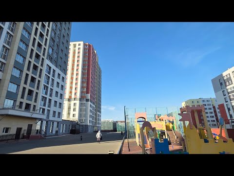Видео: 2-ком. квартира в Астане напротив вокзала Нурлы жол