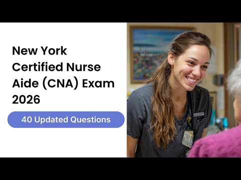 Видео: Экзамен на получение сертификата помощника медсестры (CNA) в Нью-Йорке 2026 г. | Обновлено: 40 во...